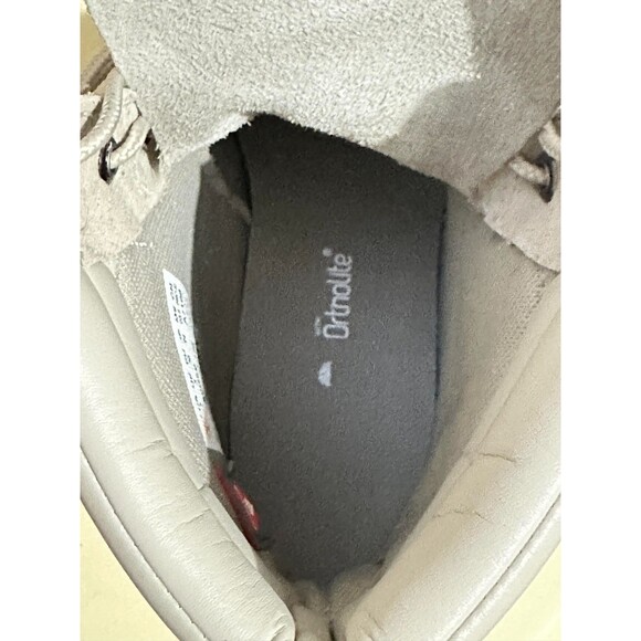 Timberland Women’s Linden‎ Woods 6'' Light Taupe Leather Waterproof Combat Sz 7 - Picture 8 of 9